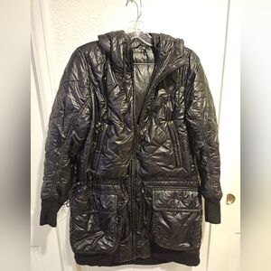 Women's Black Quilted Jacket